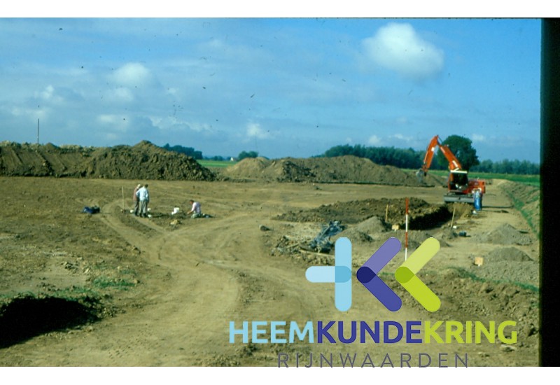 Archeologie`s onderzoek Herwen 1996 Geitenwaard F00000633